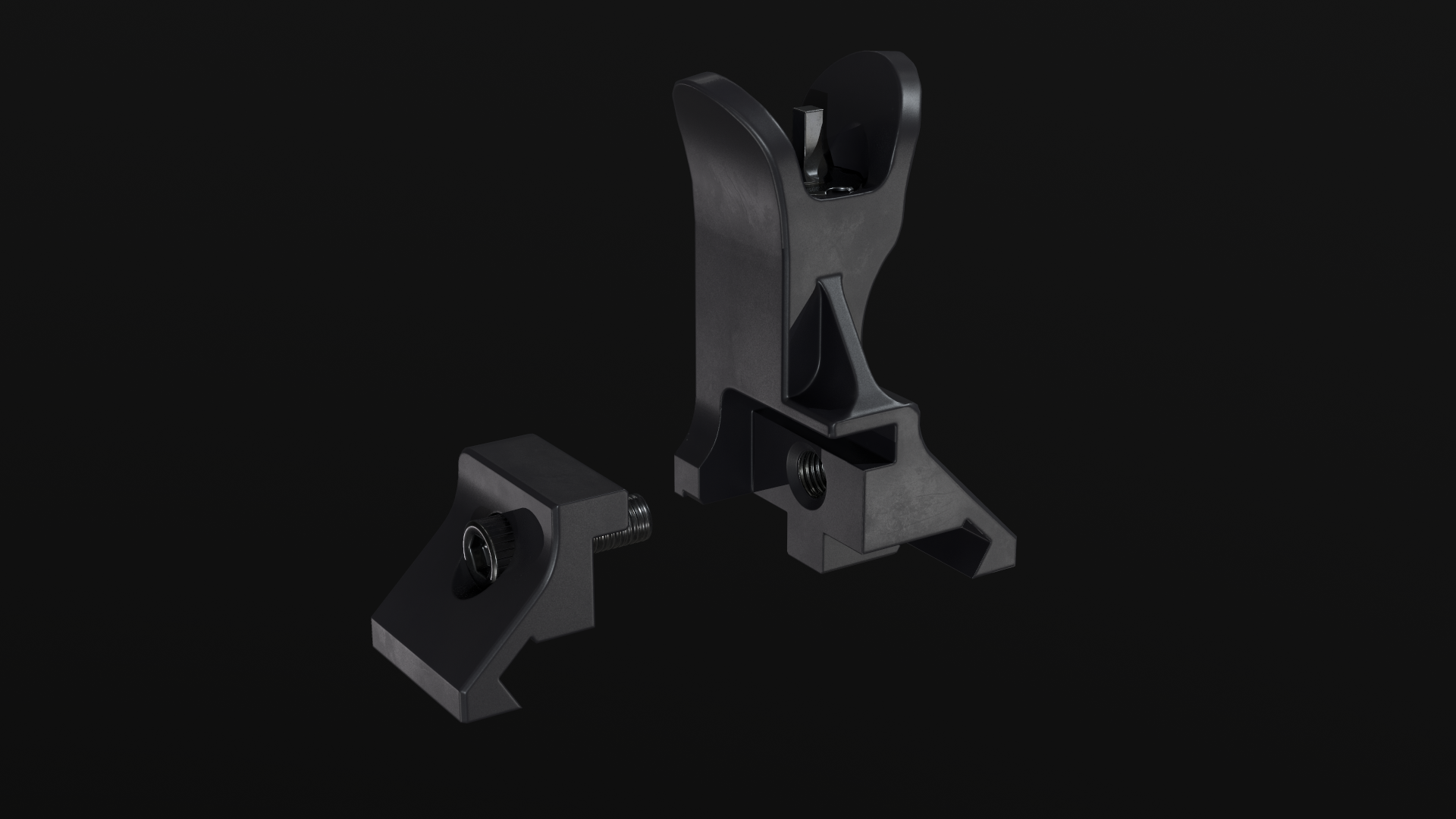 AR15 Front Sight QD Adapter And Risers